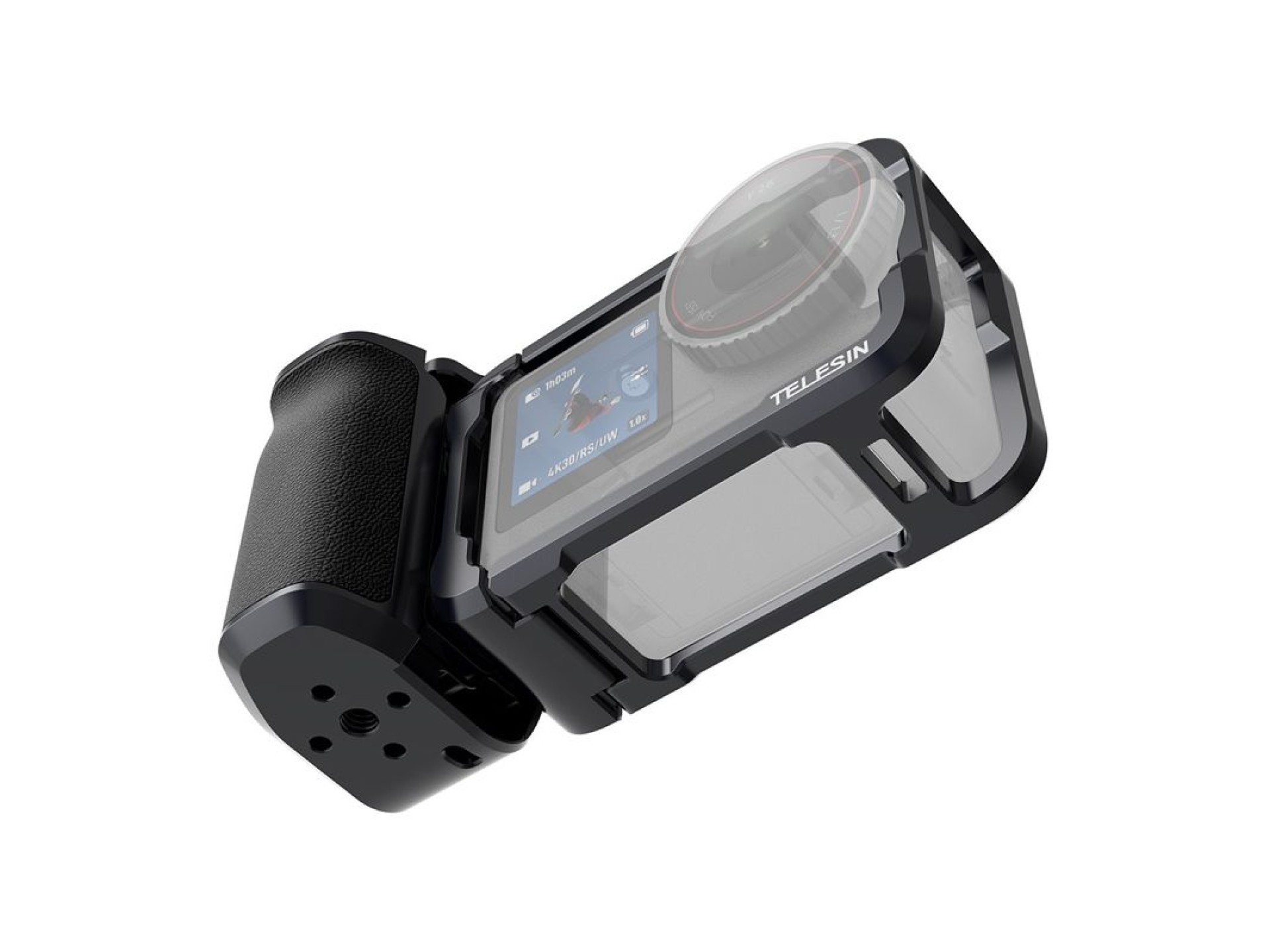 Estuche protector Telesin con asa para DJI Osmo Action 6