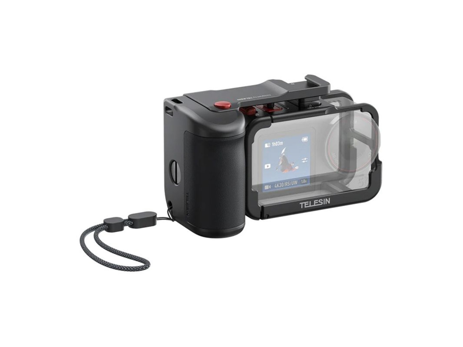 Telesin protective case with handle for DJI Osmo Action 3/4/5