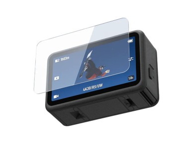 Kit de pel�cula de vidro temperado Telesin para DJI Osmo Action 6 (lente + tela)