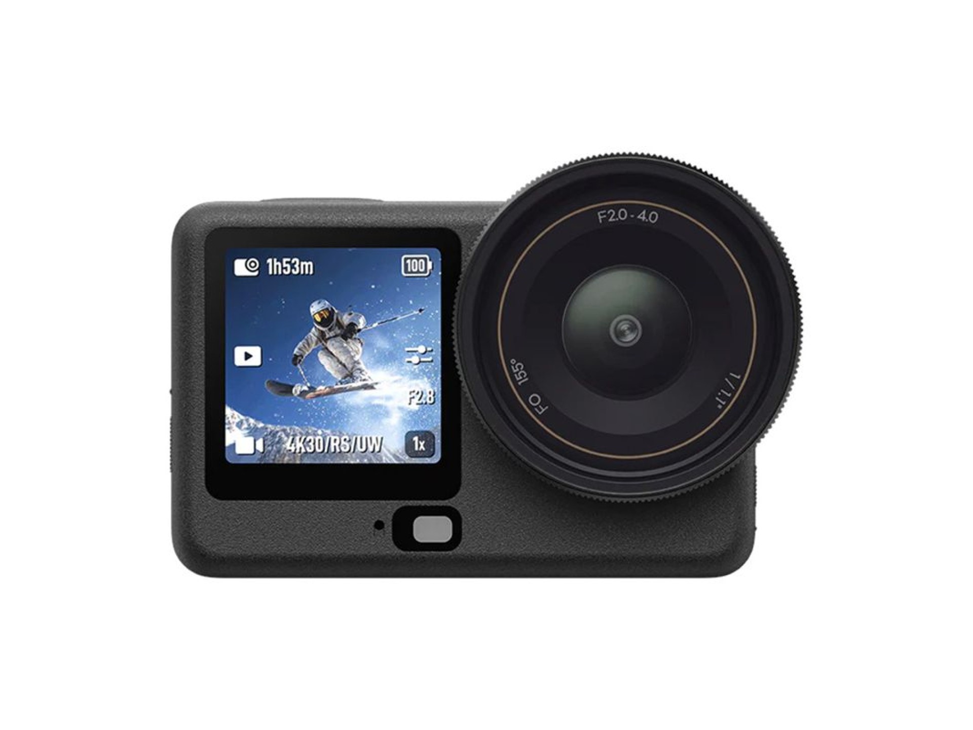 Conjunto de filtros Telesin CPL/VND8/UV para DJI Osmo Action 6 (3 peças).