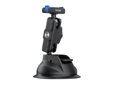 Suporte de ventosa Telesin para DJI Osmo Action 3/4/5 Pro Suporte de ventosa Telesin para DJI Osmo Action 3/4/5 Pro