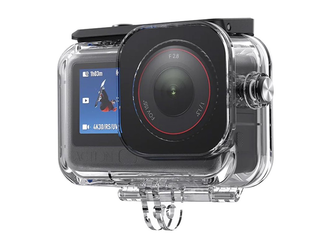 Capa protetora � prova d'�gua Telesin para DJI Osmo Action 6