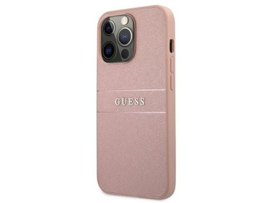 Funda rígida Guess GUHCP13XPSASBPI para iPhone 13 Pro Max de 6,7" en color rosa/rosa con estampado d Funda rígida Guess GUHCP13XPSASBPI para iPhone 13 Pro Max de 6,7" en color rosa/rosa con estampado d