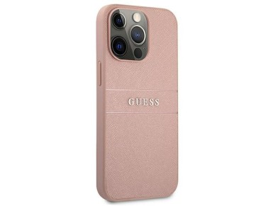 Funda rígida Guess GUHCP13XPSASBPI para iPhone 13 Pro Max de 6,7" en color rosa/rosa con estampado d Funda rígida Guess GUHCP13XPSASBPI para iPhone 13 Pro Max de 6,7" en color rosa/rosa con estampado d