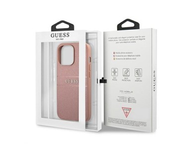 Funda rígida Guess GUHCP13XPSASBPI para iPhone 13 Pro Max de 6,7" en color rosa/rosa con estampado d Funda rígida Guess GUHCP13XPSASBPI para iPhone 13 Pro Max de 6,7" en color rosa/rosa con estampado d