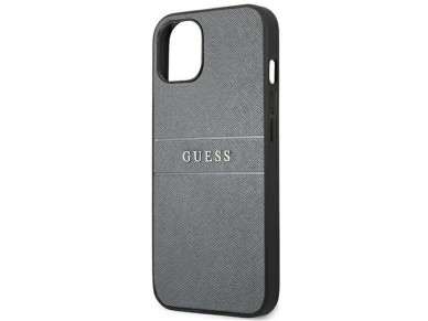 Guess GUHCP13SPSASBGR iPhone 13 mini 5.4" grey/grey Saffiano Strap Guess GUHCP13SPSASBGR iPhone 13 mini 5.4" grey/grey Saffiano Strap