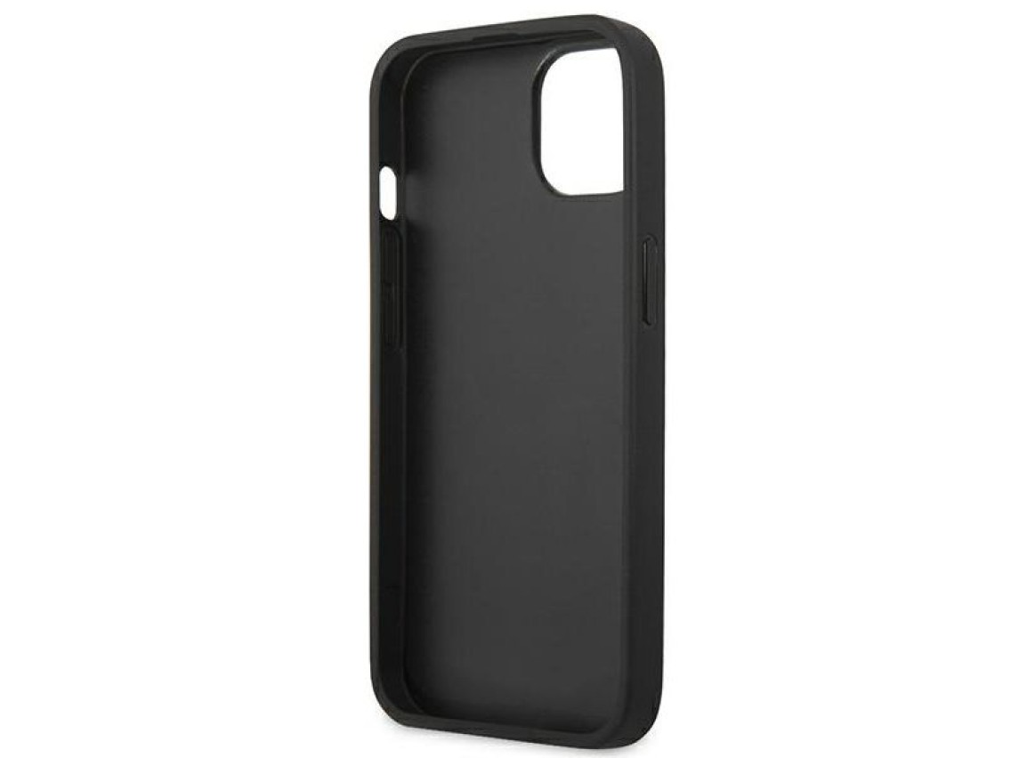 Pulseira Guess GUHCP13SPSASBGR para iPhone 13 mini 5.4" cinza/cinza Saffiano