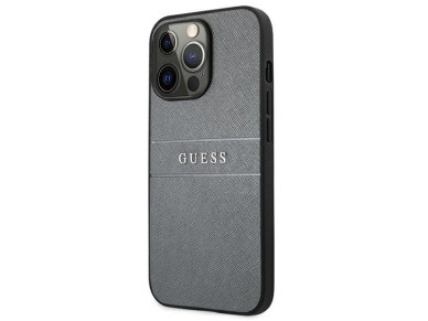 Correa Guess GUHCP13LPSASBGR para iPhone 13 Pro / 13 de 6,1" gris/gris Saffiano Correa Guess GUHCP13LPSASBGR para iPhone 13 Pro / 13 de 6,1" gris/gris Saffiano