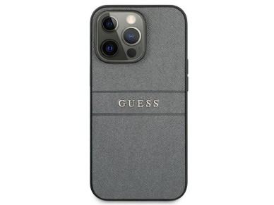 Correa Guess GUHCP13LPSASBGR para iPhone 13 Pro / 13 de 6,1" gris/gris Saffiano Correa Guess GUHCP13LPSASBGR para iPhone 13 Pro / 13 de 6,1" gris/gris Saffiano