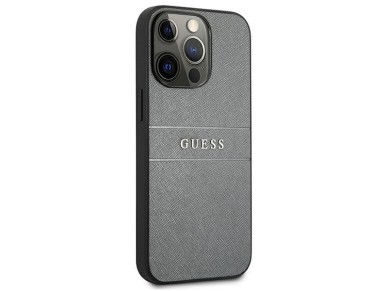 Correa Guess GUHCP13LPSASBGR para iPhone 13 Pro / 13 de 6,1" gris/gris Saffiano Correa Guess GUHCP13LPSASBGR para iPhone 13 Pro / 13 de 6,1" gris/gris Saffiano