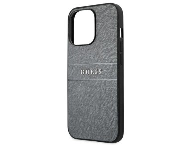 Correa Guess GUHCP13LPSASBGR para iPhone 13 Pro / 13 de 6,1" gris/gris Saffiano Correa Guess GUHCP13LPSASBGR para iPhone 13 Pro / 13 de 6,1" gris/gris Saffiano