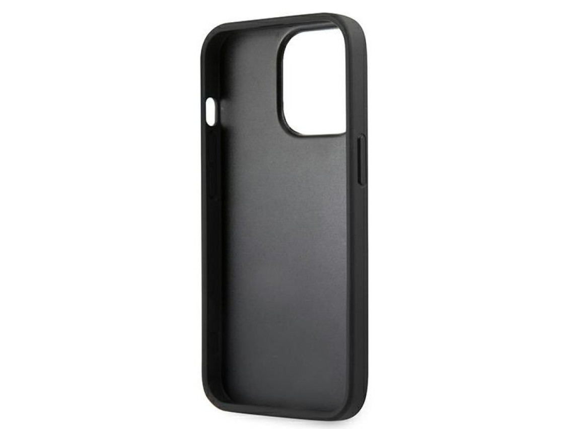 Correa Guess GUHCP13LPSASBGR para iPhone 13 Pro / 13 de 6,1" gris/gris Saffiano