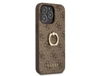 Capa rígida Guess GUHCP13L4GMRBR para iPhone 13 Pro / 13 de 6,1" marrom/marrom 4G com suporte de ane Capa rígida Guess GUHCP13L4GMRBR para iPhone 13 Pro / 13 de 6,1" marrom/marrom 4G com suporte de ane