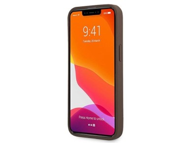 Guess GUHCP13L4GMRBR iPhone 13 Pro / 13 6.1" brown/brown hardcase 4G with ring stand Guess GUHCP13L4GMRBR iPhone 13 Pro / 13 6.1" brown/brown hardcase 4G with ring stand