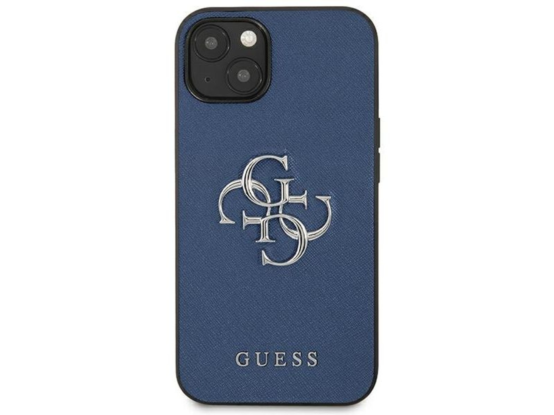 Funda rígida Guess GUHCP13SSA4GSBL para iPhone 13 mini de 5,4