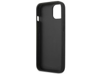 Funda rígida Guess GUHCP13SSA4GSBL para iPhone 13 mini de 5,4" azul/azul, Saffiano, 4G, con logo met Funda rígida Guess GUHCP13SSA4GSBL para iPhone 13 mini de 5,4" azul/azul, Saffiano, 4G, con logo met