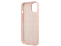 Funda de silicona Guess con logo 4G para iPhone 13 / 14 / 15 - Rosa Funda de silicona Guess con logo 4G para iPhone 13 / 14 / 15 - Rosa