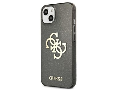 Guess GUHCP13SPCUGL4GBK iPhone 13 mini 5.4" black/black hard case Glitter 4G Big Logo Guess GUHCP13SPCUGL4GBK iPhone 13 mini 5.4" black/black hard case Glitter 4G Big Logo