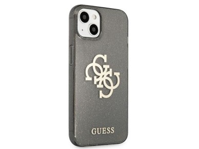 Guess GUHCP13SPCUGL4GBK iPhone 13 mini 5.4" black/black hard case Glitter 4G Big Logo Guess GUHCP13SPCUGL4GBK iPhone 13 mini 5.4" black/black hard case Glitter 4G Big Logo