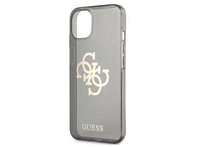 Guess GUHCP13SPCUGL4GBK iPhone 13 mini 5.4" black/black hard case Glitter 4G Big Logo Guess GUHCP13SPCUGL4GBK iPhone 13 mini 5.4" black/black hard case Glitter 4G Big Logo