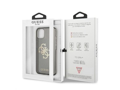 Guess GUHCP13SPCUGL4GBK iPhone 13 mini 5.4" black/black hard case Glitter 4G Big Logo Guess GUHCP13SPCUGL4GBK iPhone 13 mini 5.4" black/black hard case Glitter 4G Big Logo