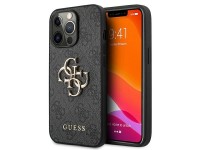 Guess GUHCP13L4GMGGR iPhone 13 Pro / 13 6.1" grey/grey hardcase 4G Big Metal Logo