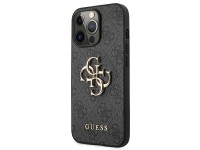 Guess GUHCP13L4GMGGR iPhone 13 Pro / 13 6.1" grey/grey hardcase 4G Big Metal Logo
