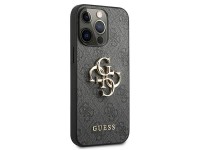Guess GUHCP13L4GMGGR iPhone 13 Pro / 13 6.1" grey/grey hardcase 4G Big Metal Logo