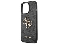 Guess GUHCP13L4GMGGR iPhone 13 Pro / 13 6.1" grey/grey hardcase 4G Big Metal Logo