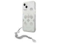 Guess GUHCP13SKPESI iPhone 13 mini 5.4" silver/silver hardcase Peony Chain Collection Guess GUHCP13SKPESI iPhone 13 mini 5.4" silver/silver hardcase Peony Chain Collection