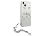 Guess GUHCP13SKPESI iPhone 13 mini 5.4" silver/silver hardcase Peony Chain Collection Guess GUHCP13SKPESI iPhone 13 mini 5.4" silver/silver hardcase Peony Chain Collection