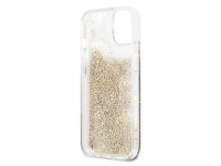 Funda rígida dorada/dorada Guess GUHCP13SLGPEGO para iPhone 13 mini de 5,4" con purpurina líquida Pe Funda rígida dorada/dorada Guess GUHCP13SLGPEGO para iPhone 13 mini de 5,4" con purpurina líquida Pe