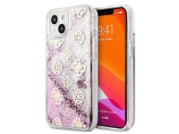 Guess GUHCP13SLGPEPI iPhone 13 mini 5.4" pink/pink hardcase Peony Liquid Glitter Guess GUHCP13SLGPEPI iPhone 13 mini 5.4" pink/pink hardcase Peony Liquid Glitter