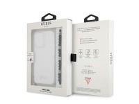 Capa rígida transparente Guess GUHCP13XKPSBK para iPhone 13 Pro Max 6.7" na cor Preto Pérola Capa rígida transparente Guess GUHCP13XKPSBK para iPhone 13 Pro Max 6.7" na cor Preto Pérola