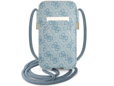 Guess Handbag GUPHL4GMGBL 6.7" blue/blue hardcase 4G Big Metal Logo Guess Handbag GUPHL4GMGBL 6.7" blue/blue hardcase 4G Big Metal Logo