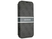 Guess GUBKP13S4GDGR iPhone 13 mini 5.4" cinza/cinza livro 4G Listrado Guess GUBKP13S4GDGR iPhone 13 mini 5.4" cinza/cinza livro 4G Listrado