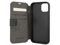 Guess GUBKP13S4GDGR iPhone 13 mini 5.4" cinza/cinza livro 4G Listrado Guess GUBKP13S4GDGR iPhone 13 mini 5.4" cinza/cinza livro 4G Listrado