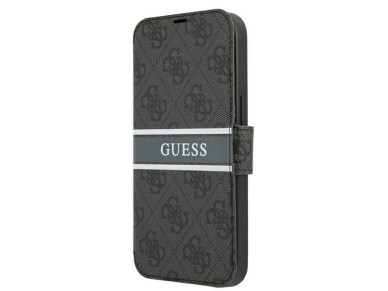 Guess GUBKP13L4GDGR iPhone 13 Pro / 13 6.1" grey/grey book 4G Stripe Guess GUBKP13L4GDGR iPhone 13 Pro / 13 6.1" grey/grey book 4G Stripe