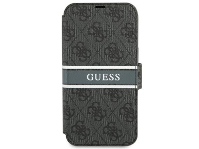 Guess GUBKP13L4GDGR iPhone 13 Pro / 13 6.1" grey/grey book 4G Stripe Guess GUBKP13L4GDGR iPhone 13 Pro / 13 6.1" grey/grey book 4G Stripe