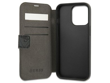 Guess GUBKP13L4GDGR iPhone 13 Pro / 13 6.1" grey/grey book 4G Stripe Guess GUBKP13L4GDGR iPhone 13 Pro / 13 6.1" grey/grey book 4G Stripe