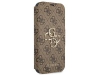 Guess GUBKP13X4GMGBR iPhone 13 Pro Max 6.7" marrom/marrom livro 4G Big Metal Logo