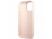 Guess GUHCP13XLSLMGLP iPhone 13 Pro Max 6.7" light pink/light pink hardcase Silicone Script Gold Log Guess GUHCP13XLSLMGLP iPhone 13 Pro Max 6.7" light pink/light pink hardcase Silicone Script Gold Log