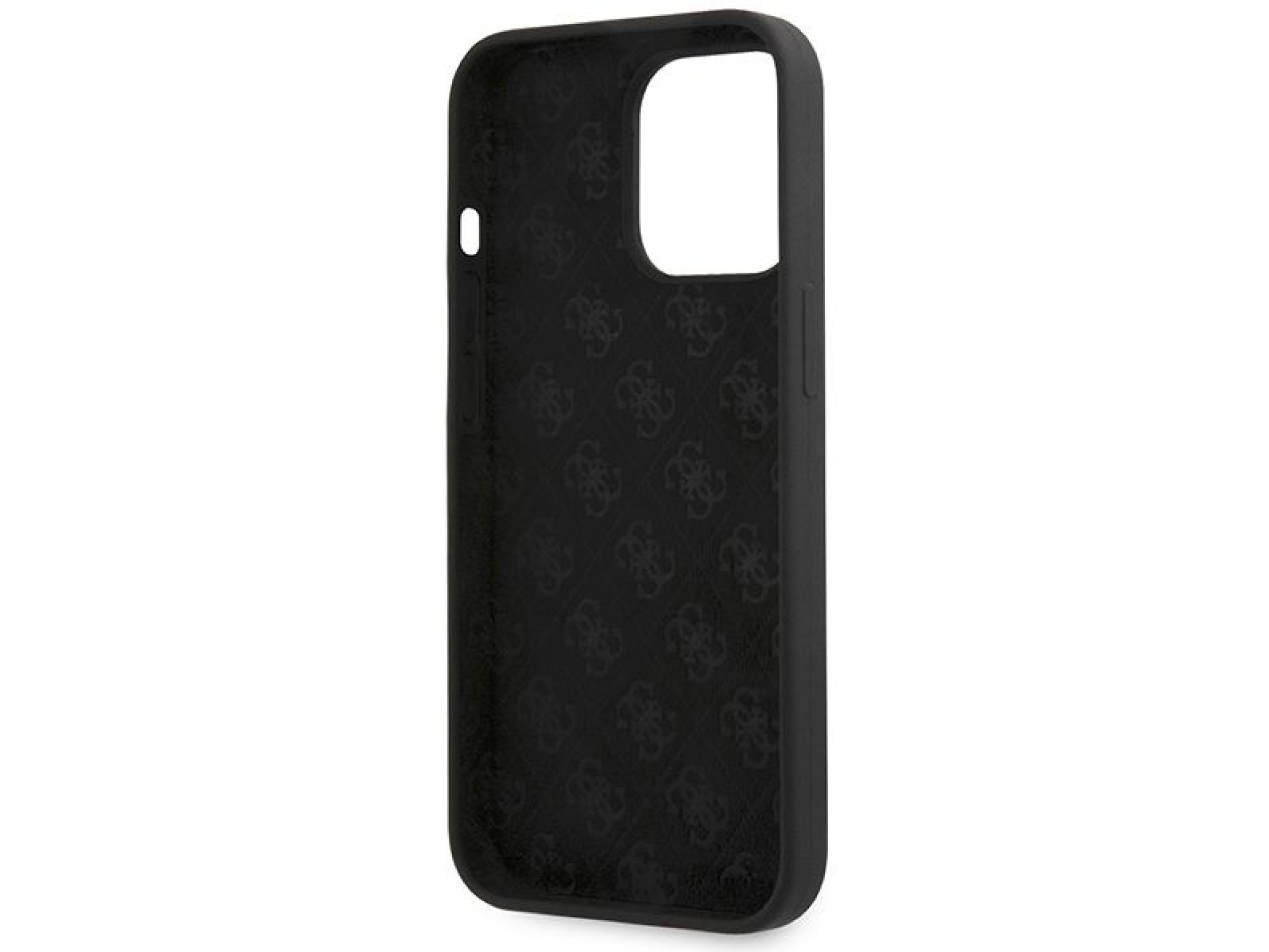 Capa rígida de silicone Guess GUHCP13XLSLMGBK para iPhone 13 Pro Max 6.7