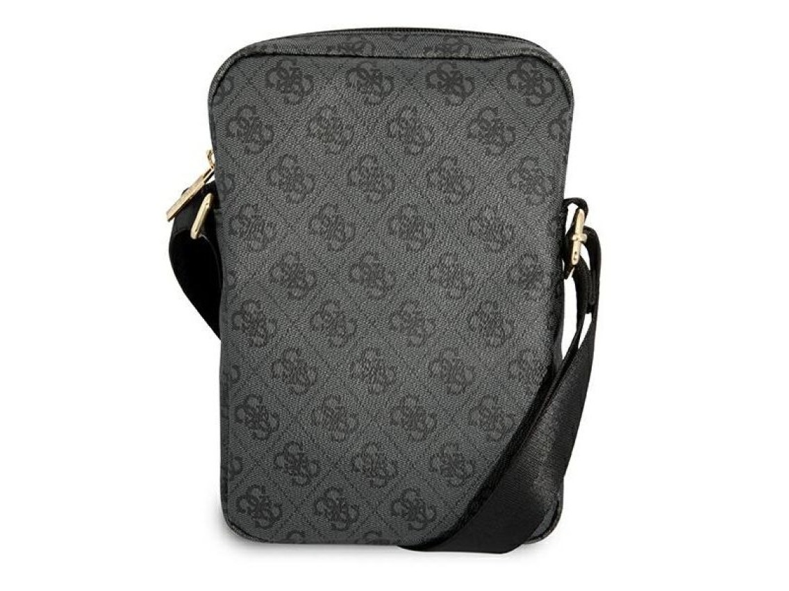 Bolsa Guess GUTB8G4GFGR 8" cinza / cinza com logo grande em metal 4G