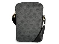 Bolsa Guess GUTB10G4GFGR 10" cinza / cinza com logo grande em metal 4G Bolsa Guess GUTB10G4GFGR 10" cinza / cinza com logo grande em metal 4G