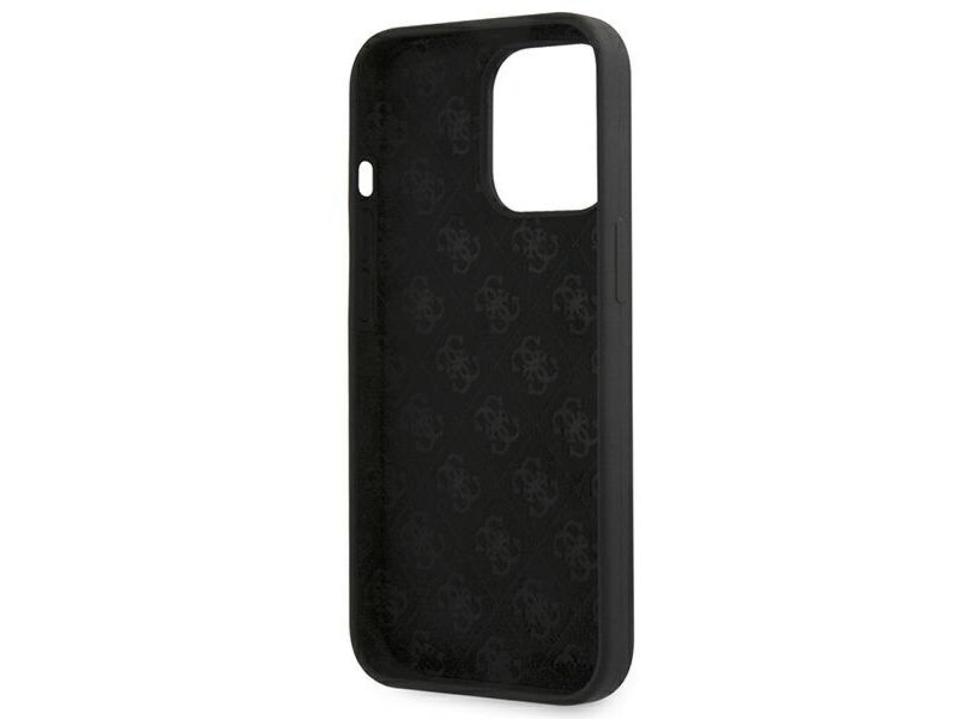 Capa rígida de silicone Guess GUHMP13XLSLMGBK para iPhone 13 Pro Max 6.7