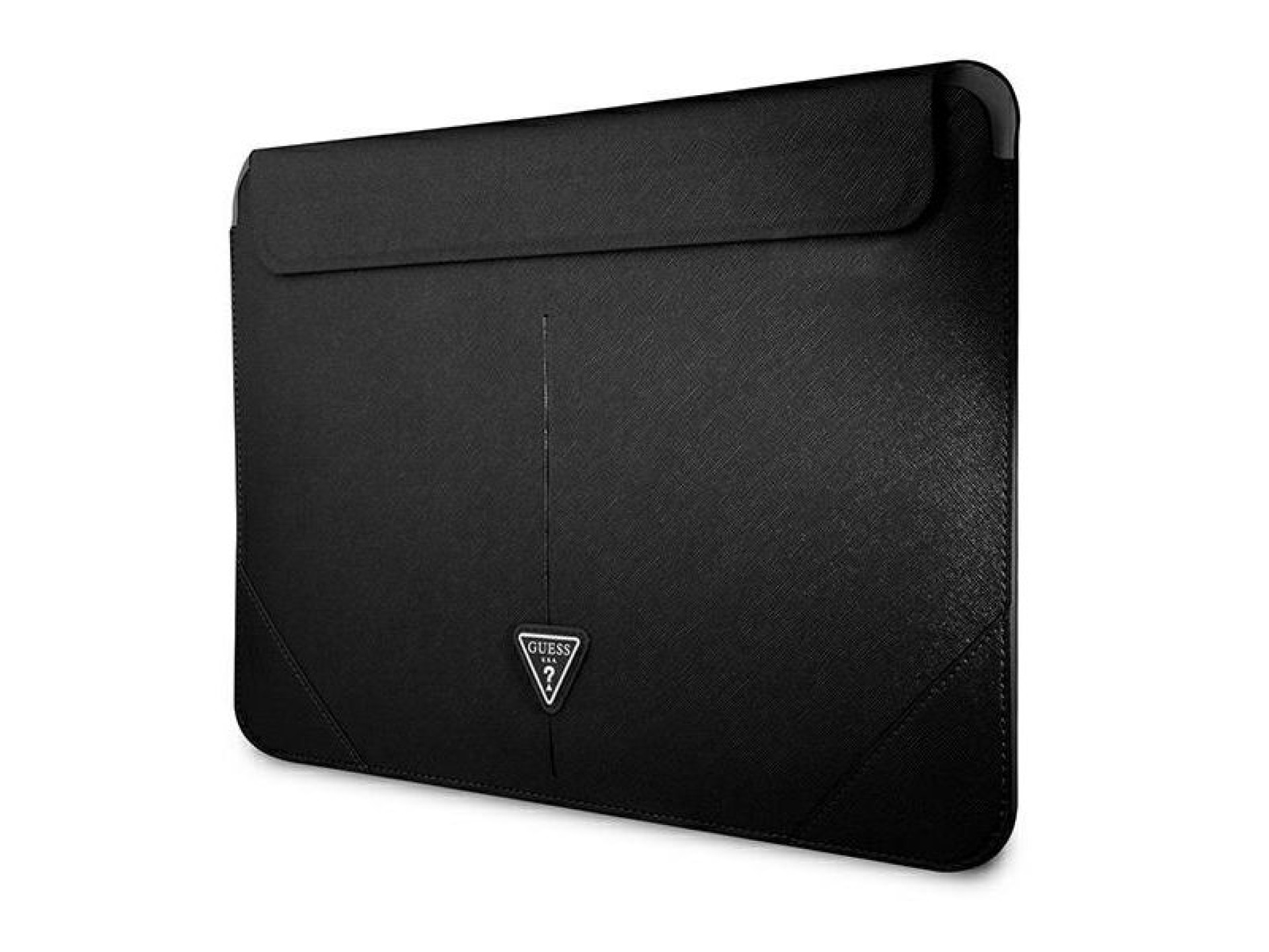 Capa Guess Saffiano com logotipo triangular para laptop de 14