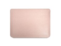 Guess Saffiano Triangle Logo case for a 16" laptop - pink Guess Saffiano Triangle Logo case for a 16" laptop - pink