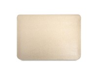 Capa Guess Saffiano Triangle Logo para laptop de 16" - bege