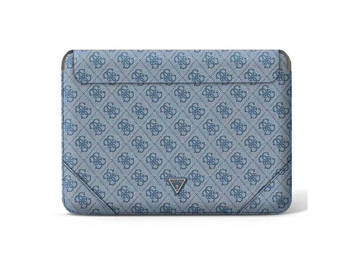 Capa Guess 4G Uptown Triangle Logo para laptop de 13-14" - azul